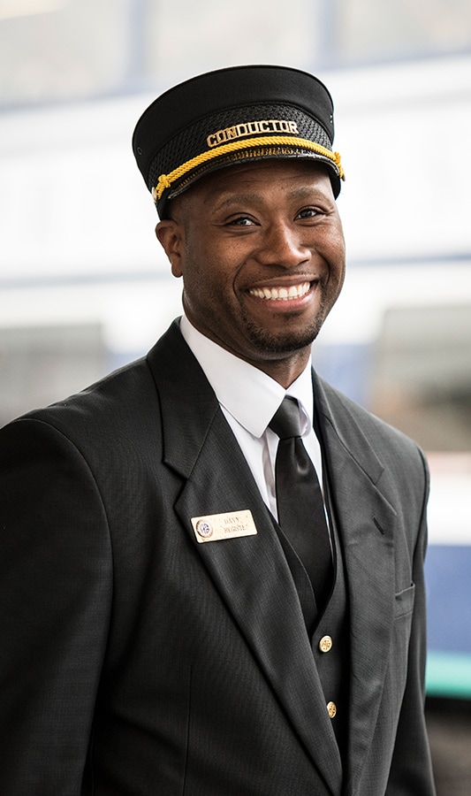 Conductor for Princess Cruises' rail service in Alaska